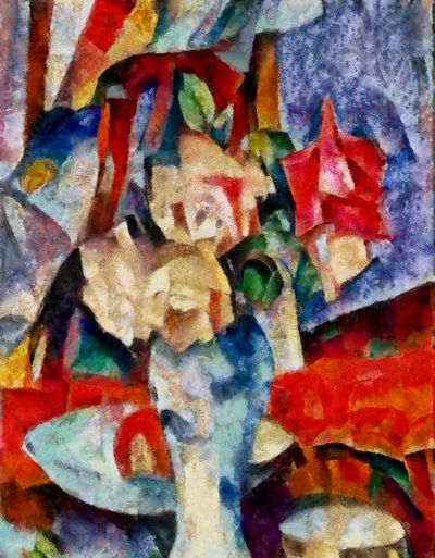 En rojo #20, 2017 de Alex Caminker